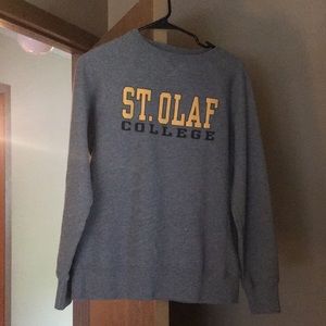 St. Olaf College sweatshirt